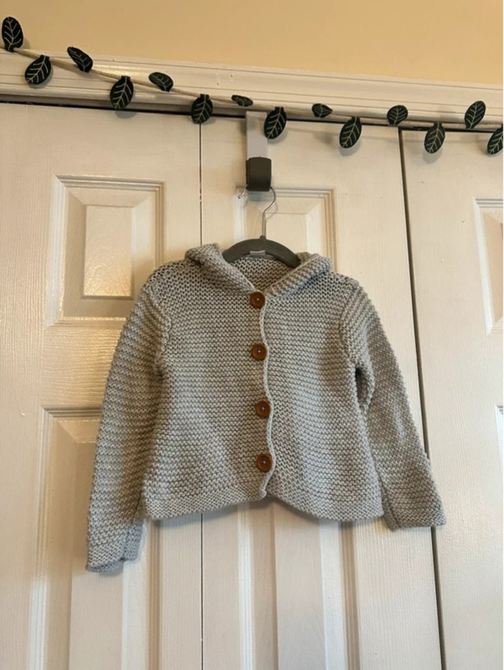 Nordstrom chunky knitted sweater with hood
